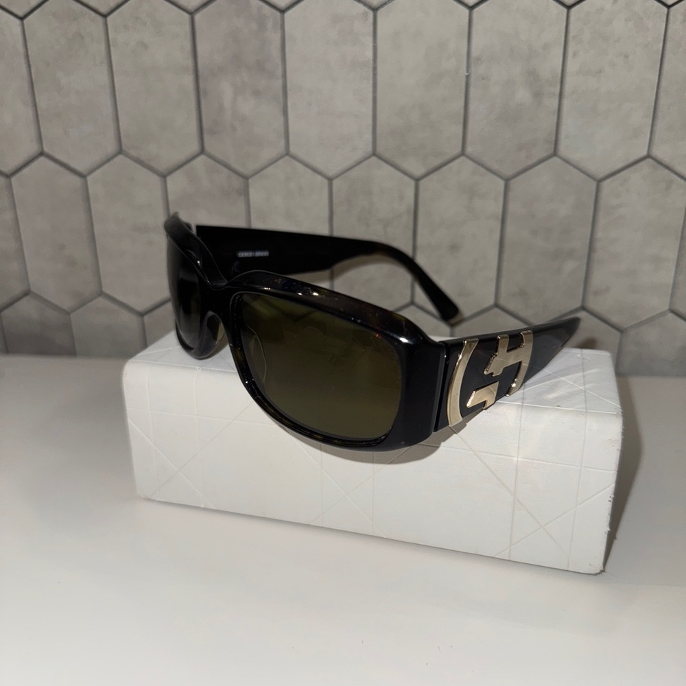 Giorgio Armani Sunglasses with Gold Accents
